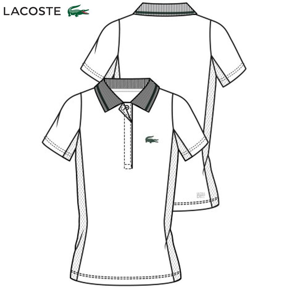 ラコステ LACOSTE テニスウェア レディース ポロシャツ PF9287L-PB4 2022FW