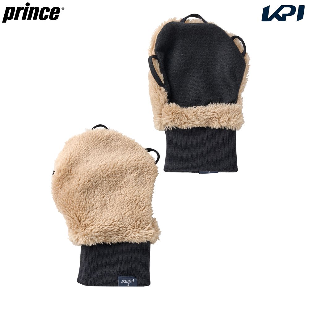 プリンス Prince テニスアクセサリー ユニセックス   手甲ボアグローブ ベージュ PG975-040 10月下旬発売予定※予約