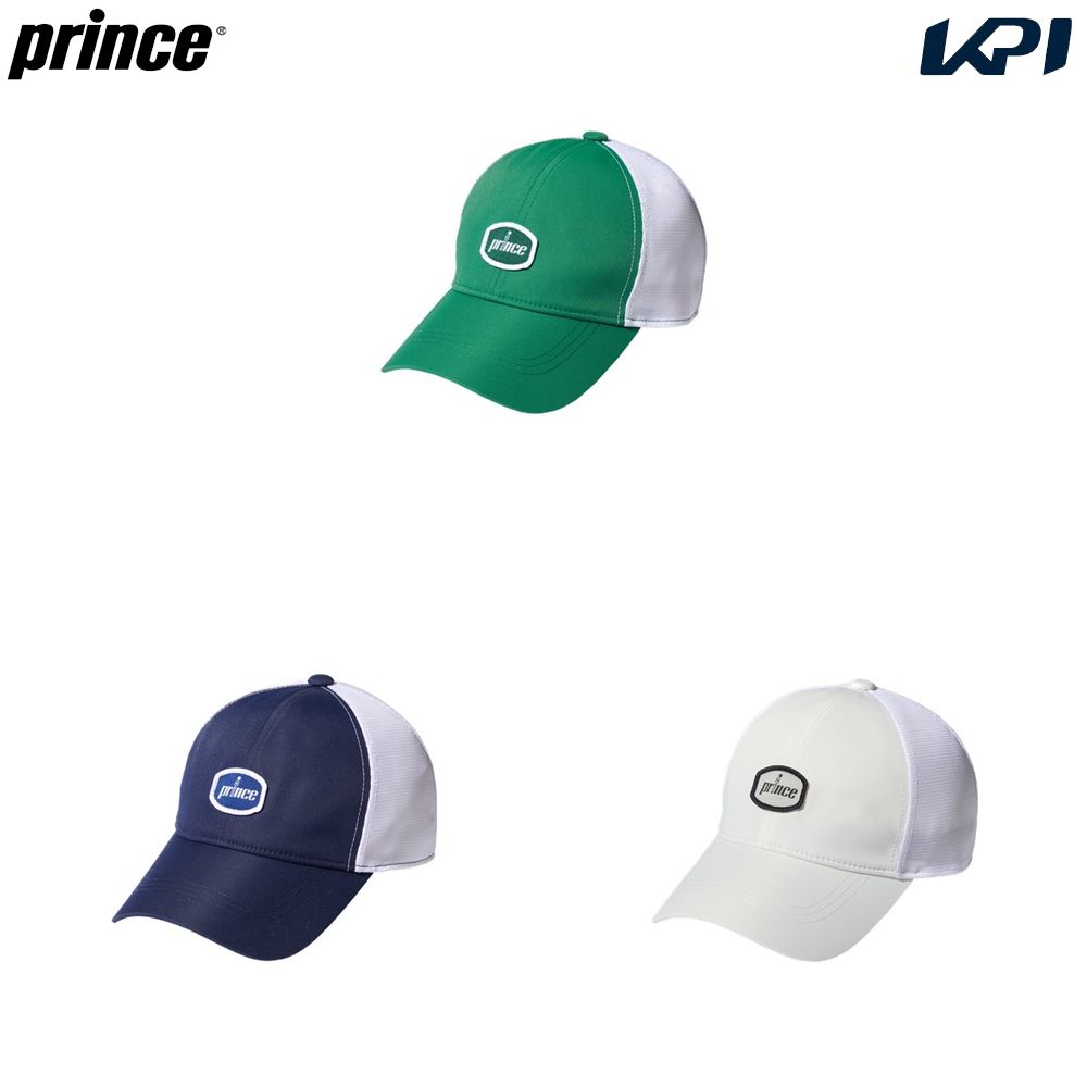 プリンス Prince テニスキャップ・バイザー ユニセックス   ワッペンキャップ PH004 3月下旬発売予定※予約