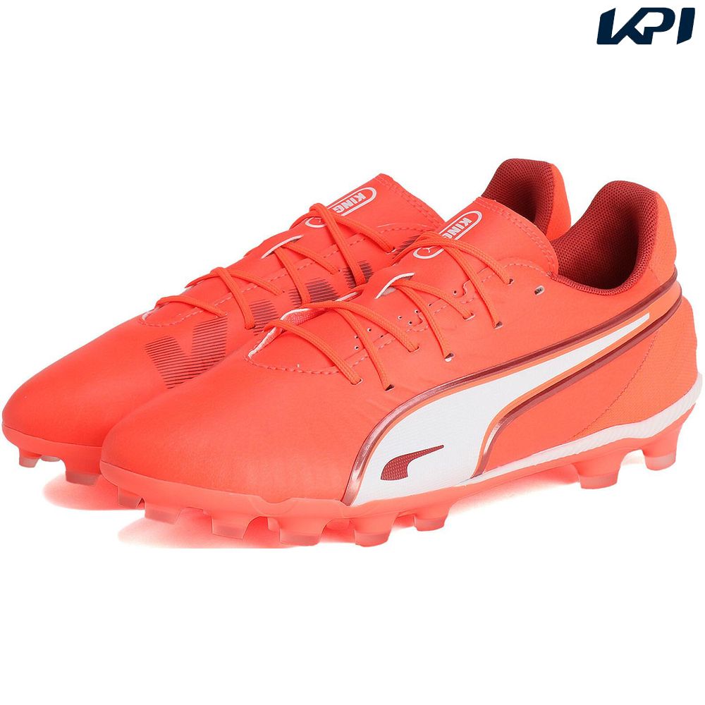 プーマ PUMA サッカースパイク ジュニア   キング マッチ HG/AG+MID JR 10832101