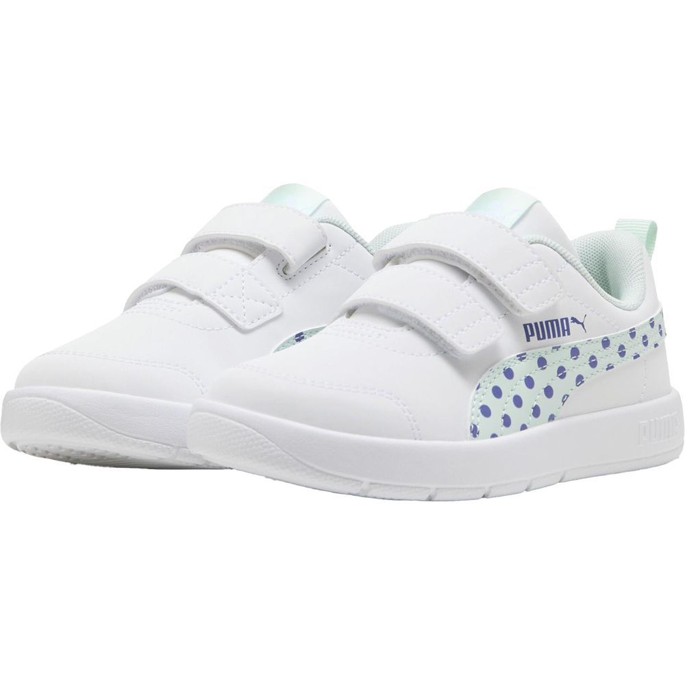 プーマ PUMA マルチSPシューズ ジュニア   コートフレックス V3 DOTTY V PS 39875803