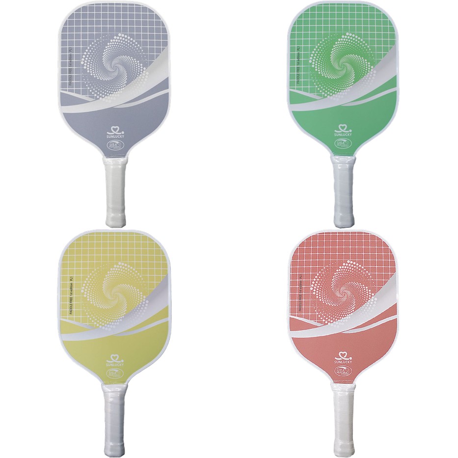 ピックルボールパドル ユニセックス Sunlucky サンラッキー パドルフリー PL1