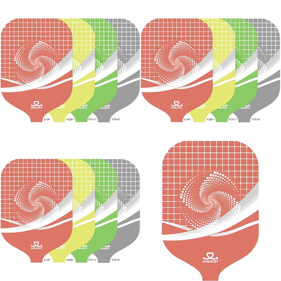 ピックルボールアクセサリー ユニセックス Sunlucky サンラッキー パドルフリー用保護シール PLZ