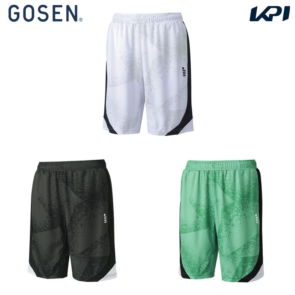 ゴーセン GOSEN テニスウェア ユニセックス   ハーフパンツ PP2400 2024SS