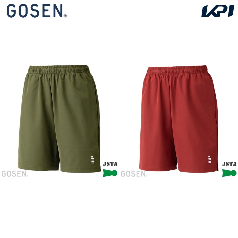 ゴーセン GOSEN テニスウェア ユニセックス   ユニ ハーフパンツ PP2440-2026 2026FW