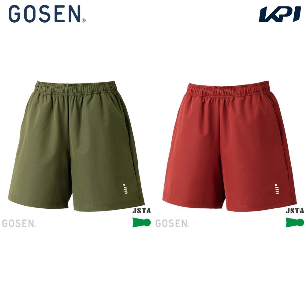 ゴーセン GOSEN テニスウェア レディース   レディース ハーフパンツ PP2441-2026 2026FW
