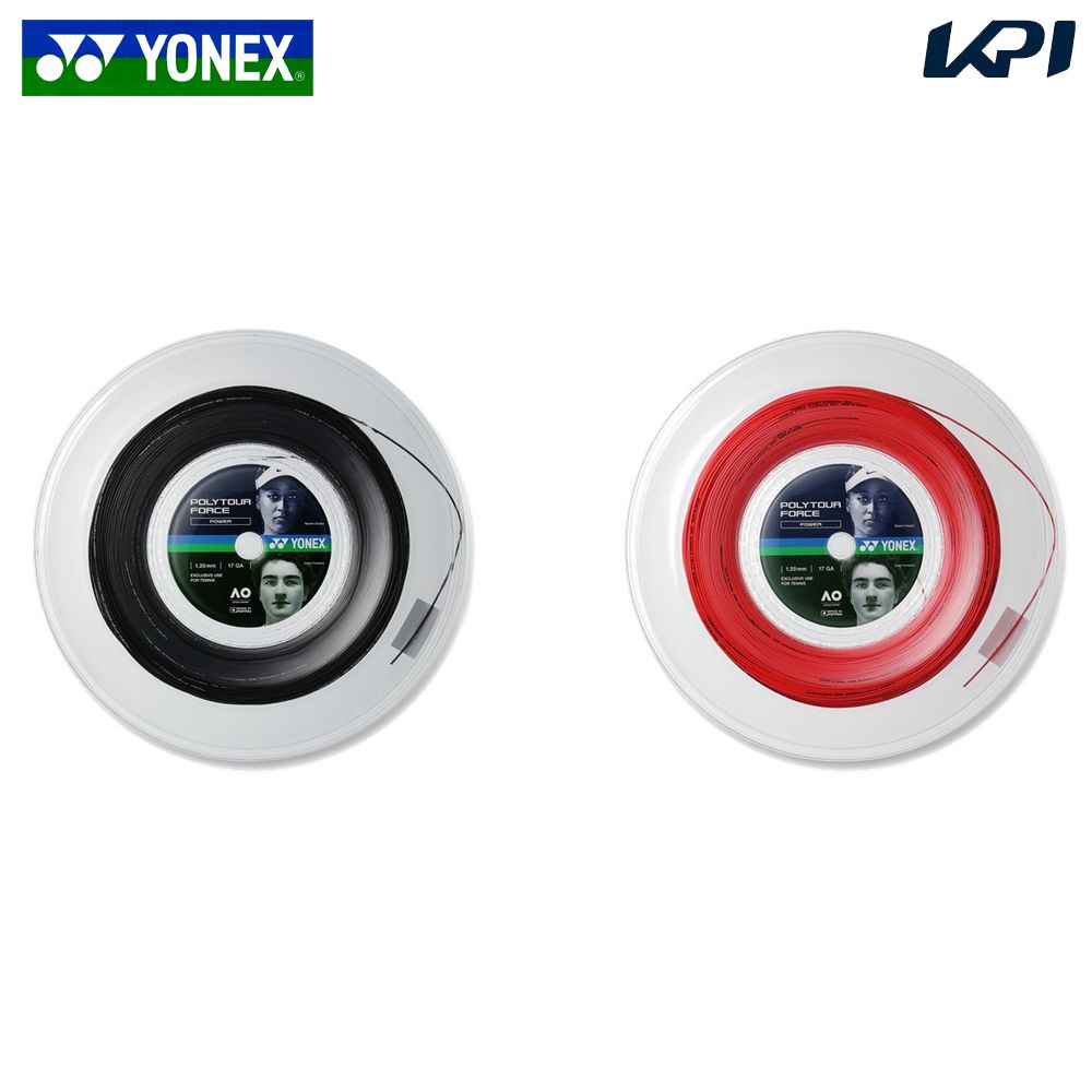 ヨネックス YONEX テニスガット・ストリング    ポリツアーフォース120(200ｍ) PTFO20R2 1月中旬発売予定※予約