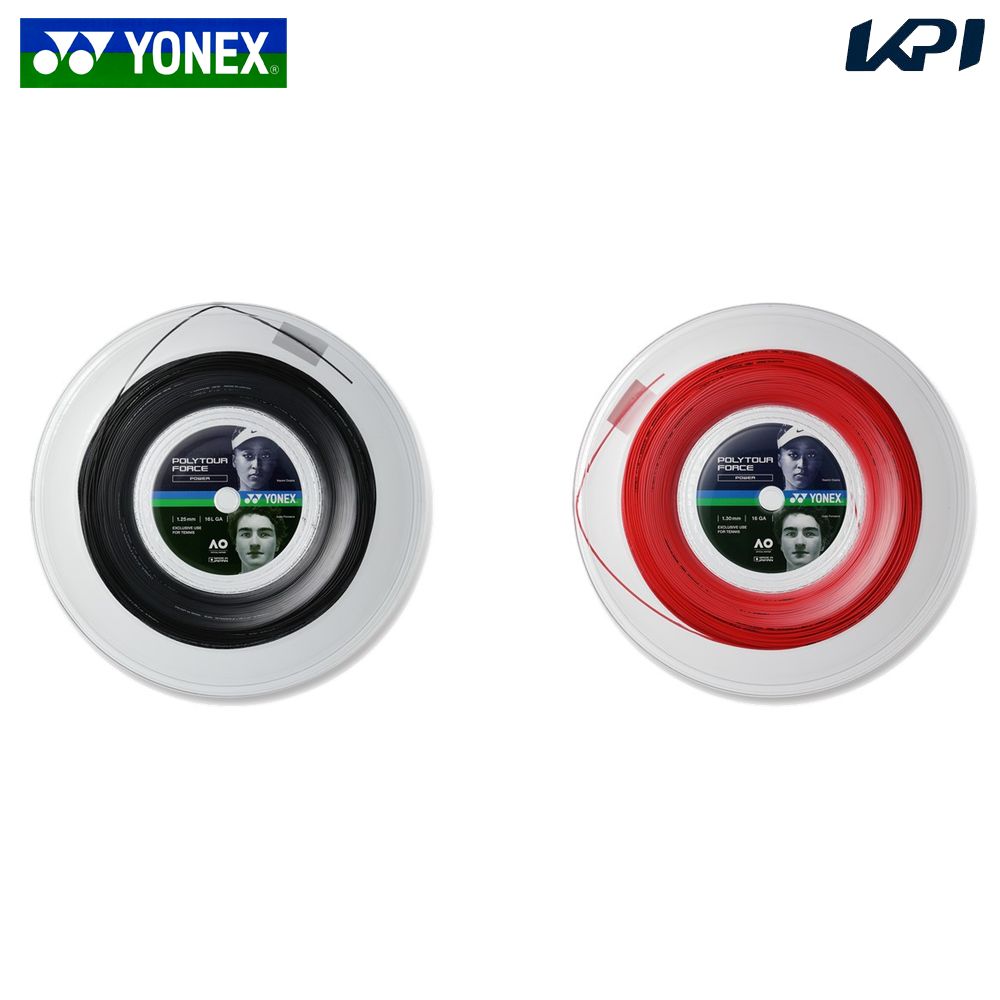 ヨネックス YONEX テニスガット・ストリング    ポリツアーフォース130(200ｍ) PTFO30R2 1月中旬発売予定※予約