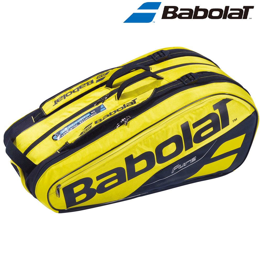バボラ Babolat テニスバッグ・ケース  PURE AERO RACKET HOLDER X9 ラケットホルダー 9本収納可 ラケットケース  BB751181