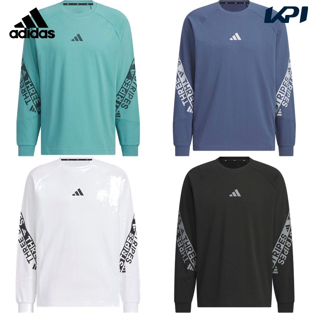 アディダス adidas マルチSPウェア メンズ   ワーディング パック ルーズフィット 長袖Tシャツ QF125 2025FW