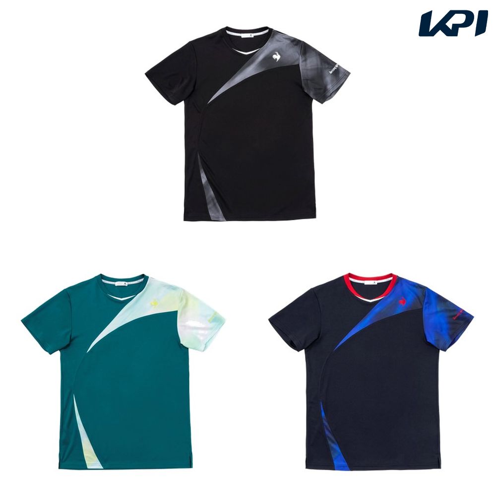 ルコック le coq sportif テニスウェア レディース   グラフィックゲームシャツ QTMWJA06 2023FW