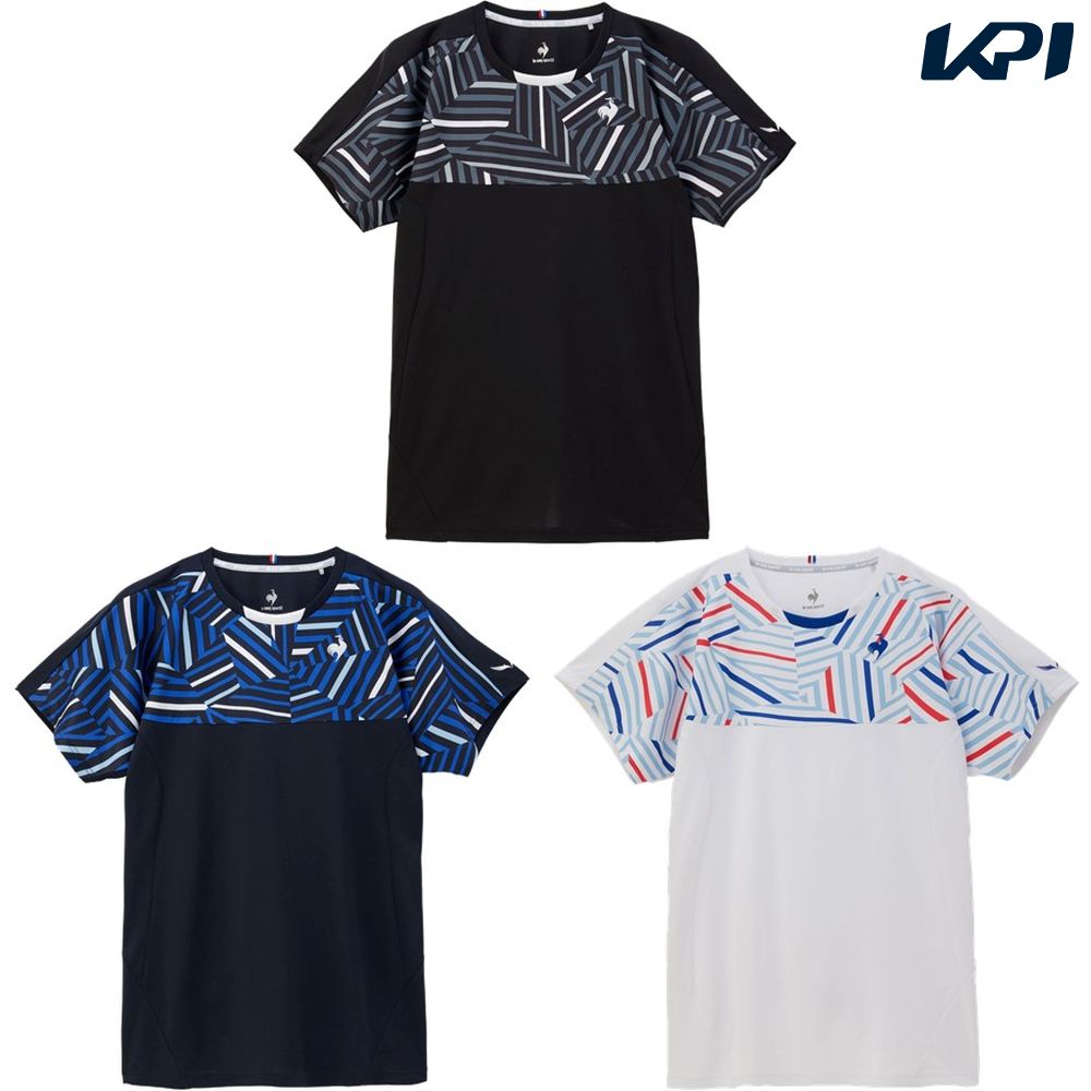 ルコック le coq sportif テニスウェア メンズ エールフォルム ゲームシャツ QTMXJA02 2024SS KPI  CLUB（KPI公式オンラインストア）