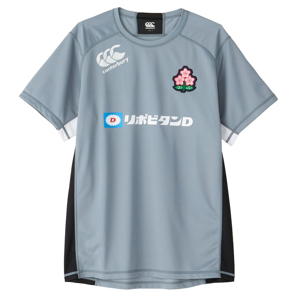 カンタベリー CANTERBURY ラグビーウェア ユニセックス   JAPAN S/S PRACTICE TEE R34002JP 2024SS