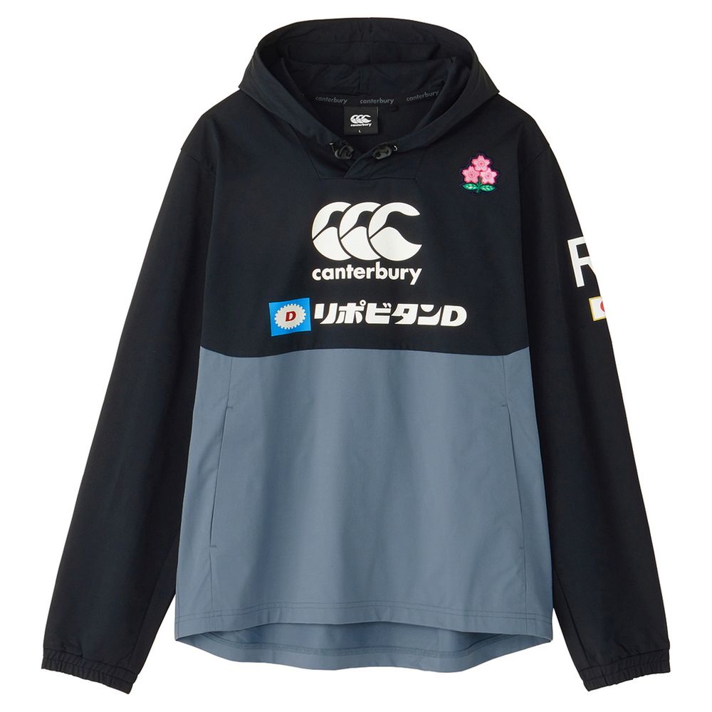 カンタベリー CANTERBURY ラグビーウェア ユニセックス   JAPAN R+ DUAL HOODY R74063JPB 2024SS