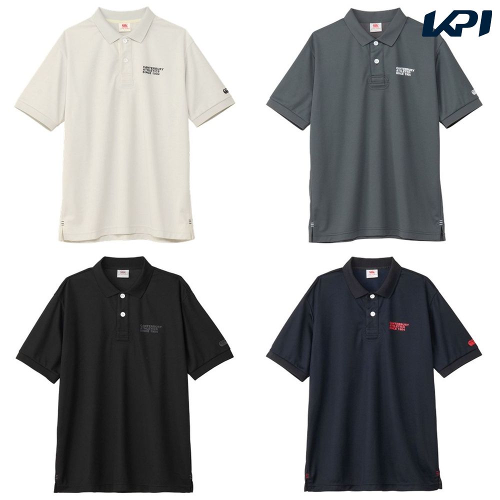 カンタベリー CANTERBURY ラグビーウェア メンズ   フレックスクールコントロールポロ  RA325118 2025SS