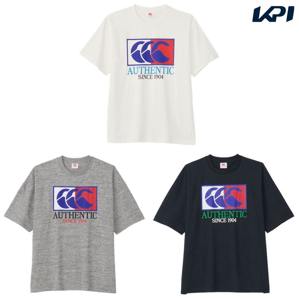 カンタベリー CANTERBURY ラグビーウェア メンズ   ショートスリーブティーシャツ  RA325121 2025SS