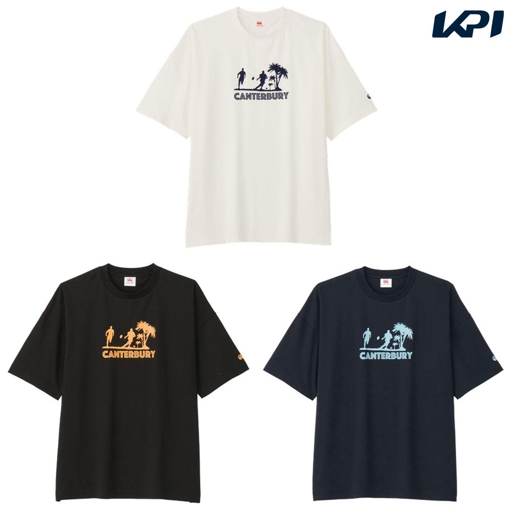 カンタベリー CANTERBURY ラグビーウェア メンズ   ショートスリーブティーシャツ  RA325123 2025SS