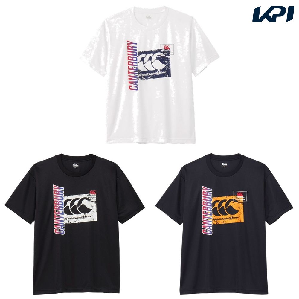 カンタベリー CANTERBURY ラグビーウェア メンズ   フレックスクールコントロールＴシャツ  RA325146 2025SS