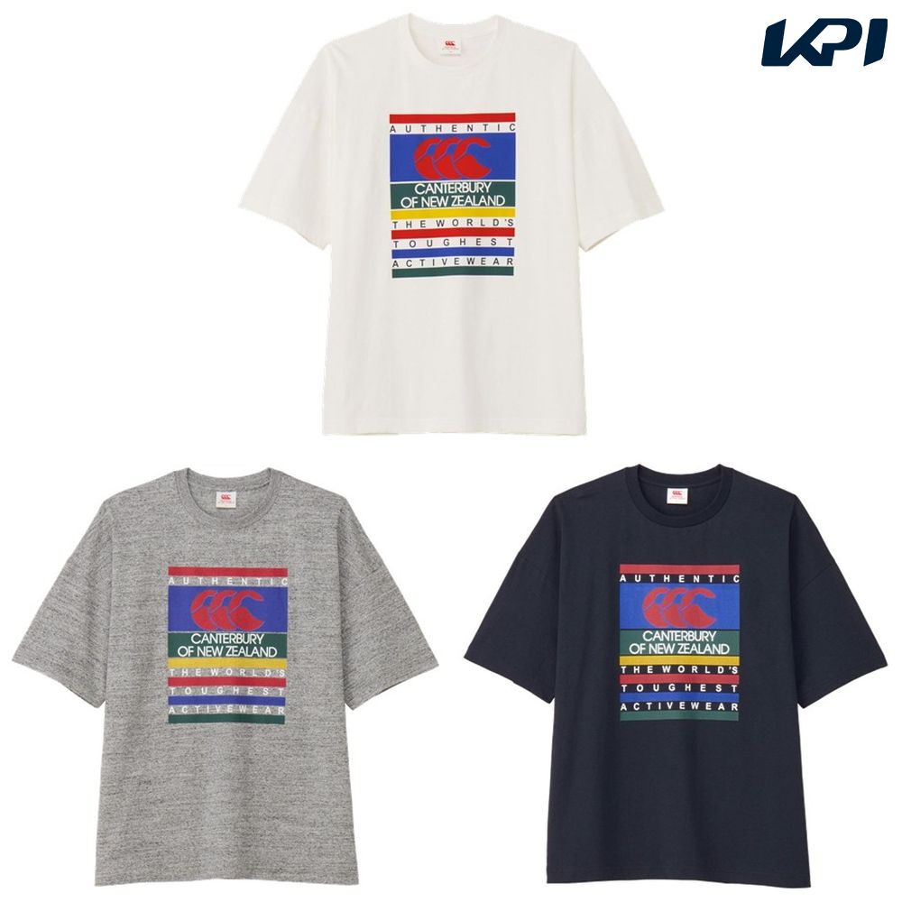 カンタベリー CANTERBURY ラグビーウェア メンズ   ショートスリーブティーシャツ  RA325152B 2025SS