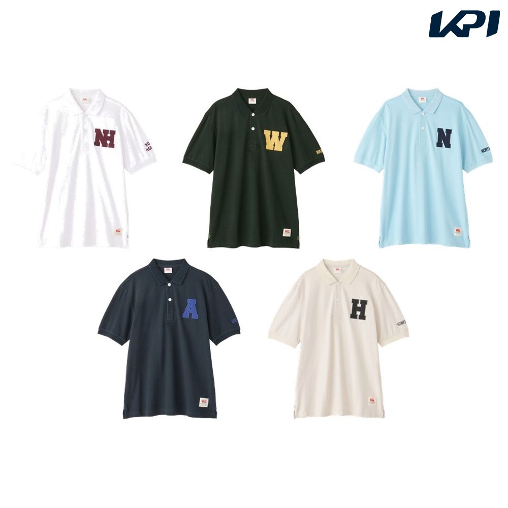 カンタベリー CANTERBURY ラグビーウェア ユニセックス   S/S RUGGER POLO RA34110B 2024SS
