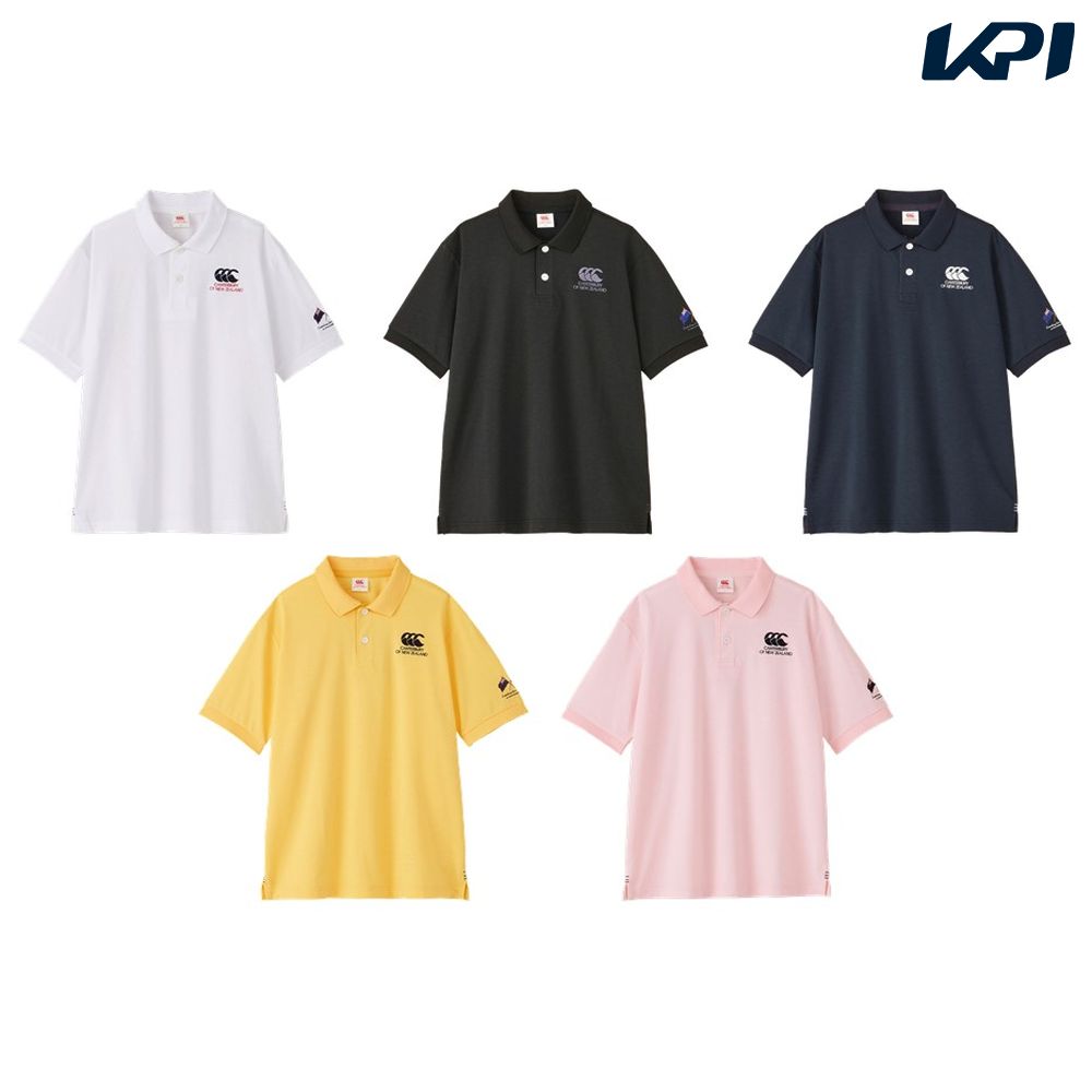 カンタベリー CANTERBURY ラグビーウェア ユニセックス   S/S FLEXCOOL CONTROL POLO RA34113B 2024SS