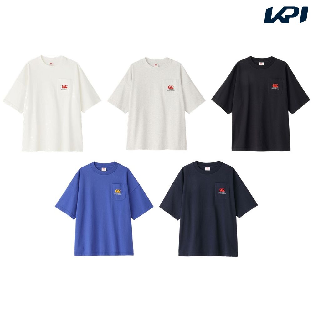 カンタベリー CANTERBURY ラグビーウェア ユニセックス   S/S HEAVY CREW TEE RA34119 2024SS