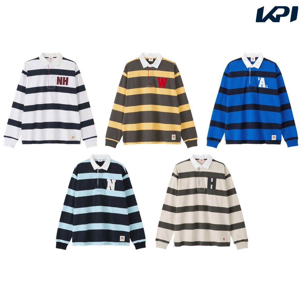 カンタベリー CANTERBURY ラグビーウェア ユニセックス   L/S RUGGER SHIRT RA44103 2024SS