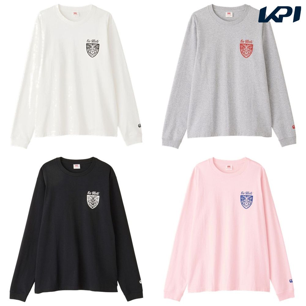 カンタベリー CANTERBURY ラグビーウェア ユニセックス   L/S T-SHIRT RA44117 2024SS