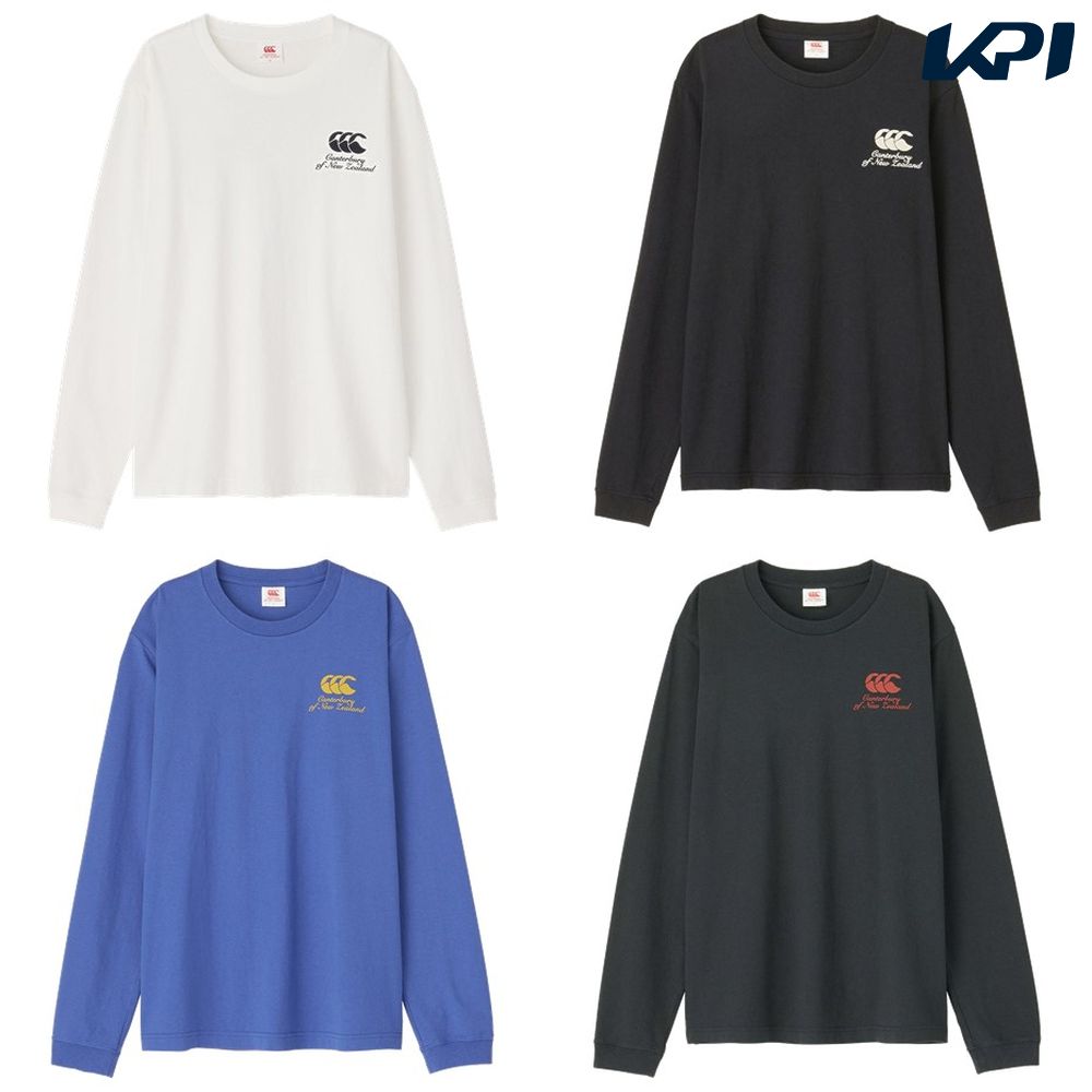 カンタベリー CANTERBURY ラグビーウェア ユニセックス   L/S T-SHIRT RA44118 2024SS