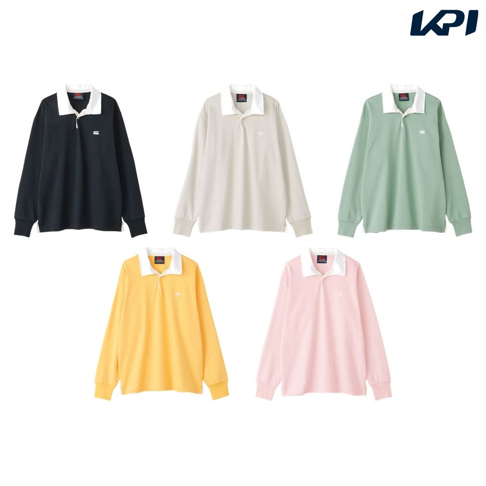 カンタベリー CANTERBURY ラグビーウェア ユニセックス   SOLID COLOR RUGBY JERSEY RA44131 2024SS