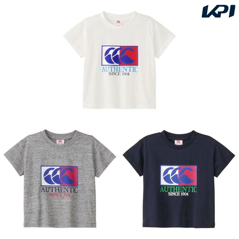カンタベリー CANTERBURY ラグビーウェア ジュニア   ショートスリーブティーシャ  RAJ325226 2025SS