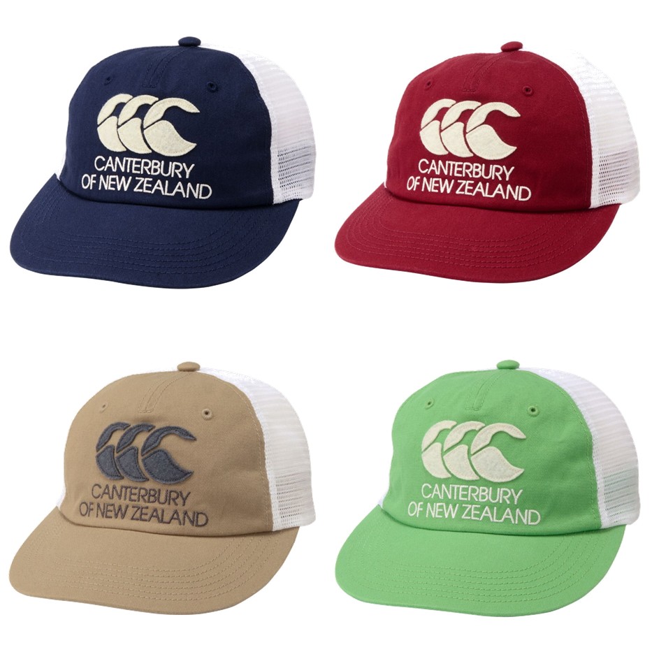 カンタベリー CANTERBURY ラグビーキャップ・バイザー ジュニア   CL BIG L CAP RAJC2606