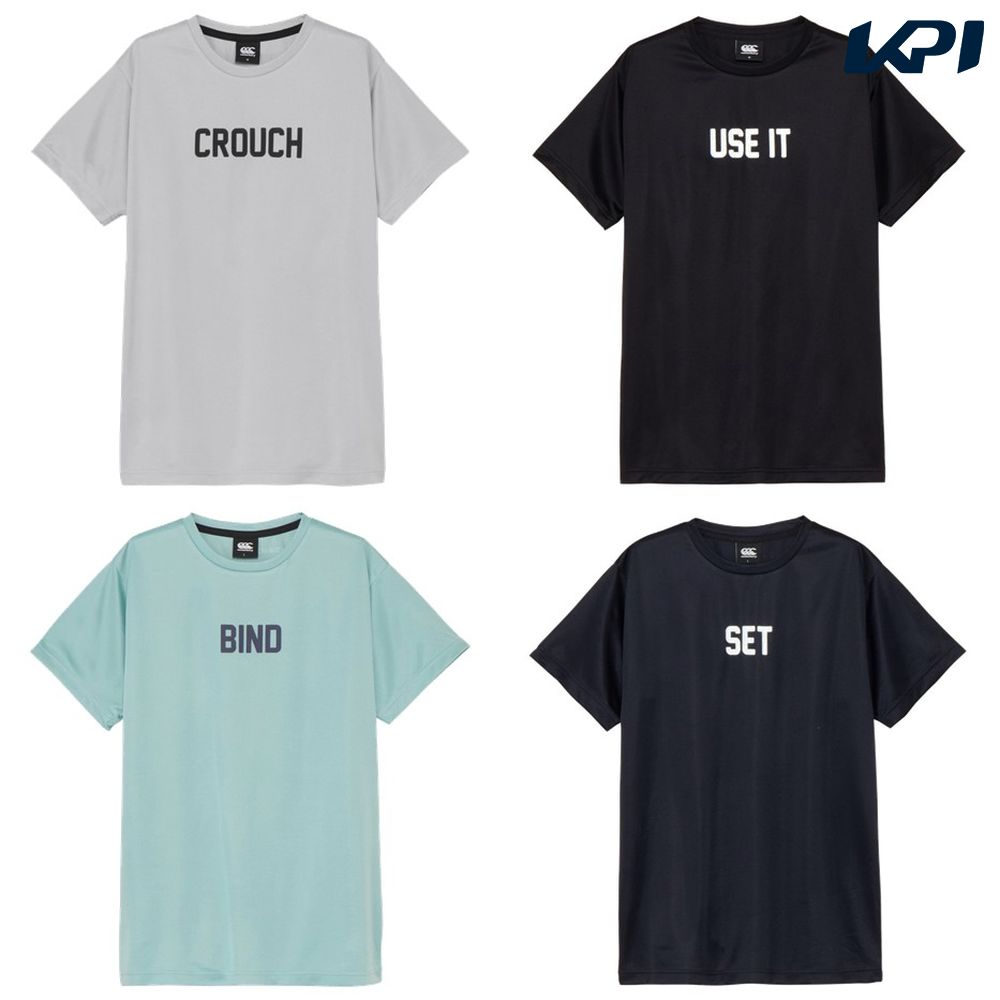 カンタベリー CANTERBURY ラグビーウェア メンズ   レフリーコールトレーニングティー RG325509B 2025FW