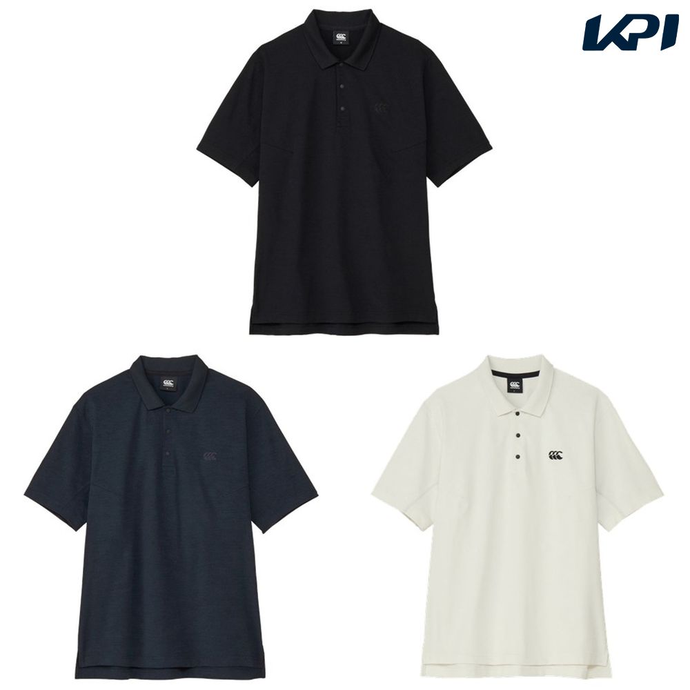 カンタベリー CANTERBURY ラグビーウェア メンズ   ショートスリーブメディアポロ RG325584 2025FW