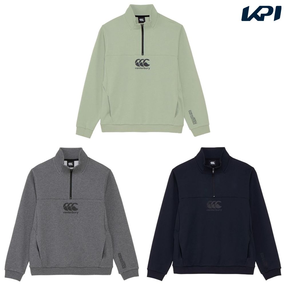 カンタベリー CANTERBURY ラグビーウェア メンズ   フレックスウォームハーフジップス RG425565 2025FW
