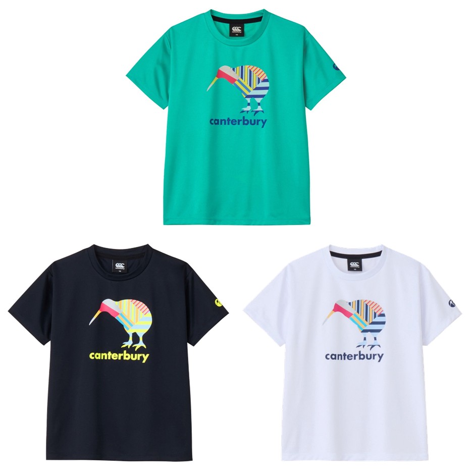 カンタベリー CANTERBURY ラグビーウェア ジュニア   SS UG KIWI JR TEE RGJ32615 2026SS