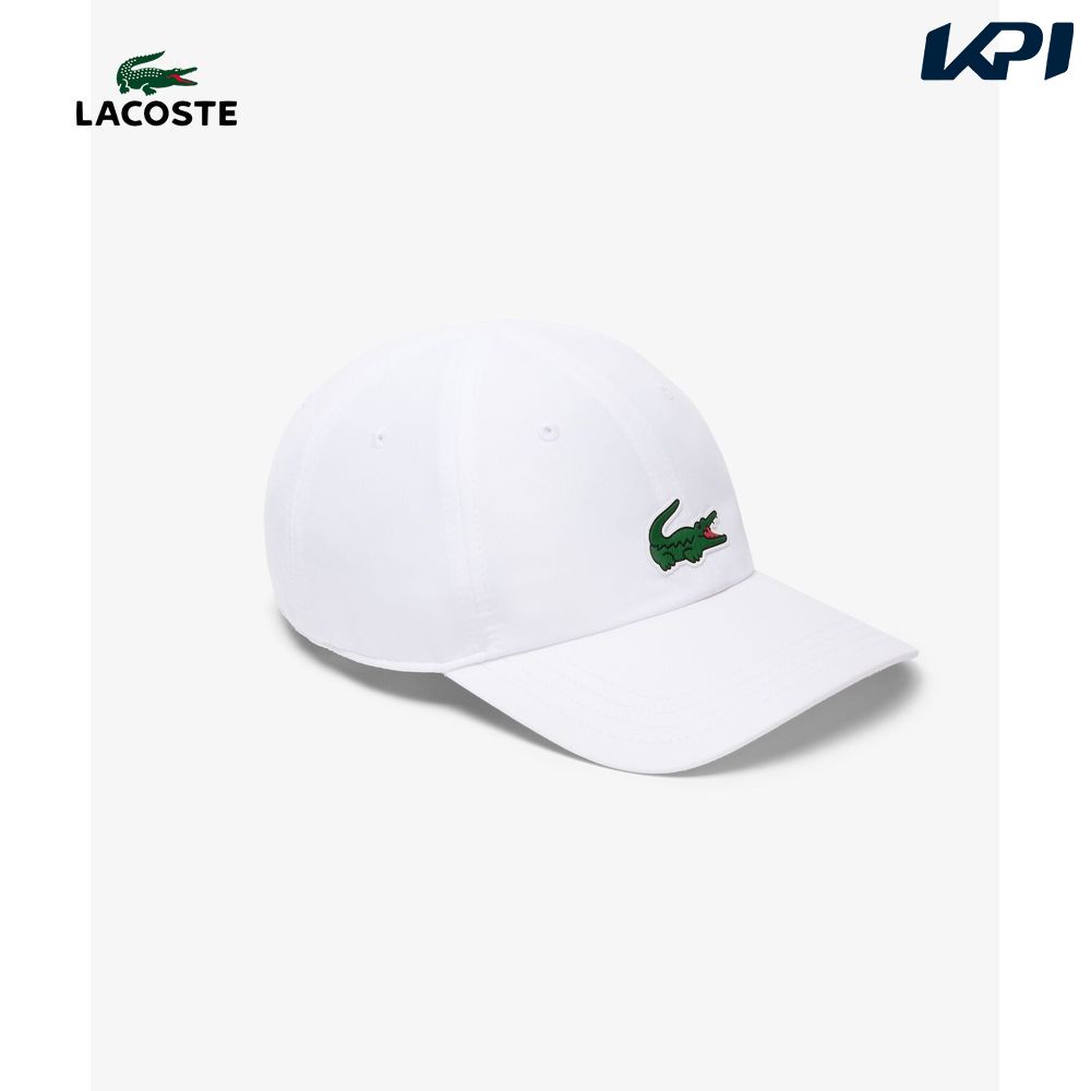 ラコステ LACOSTE テニスキャップ・バイザー ユニセックス   「ノバク・ジョコビッチ」フロントワニロゴキャップ ブラック - 031 RK2450-99-031 9月上旬発売予定※予約