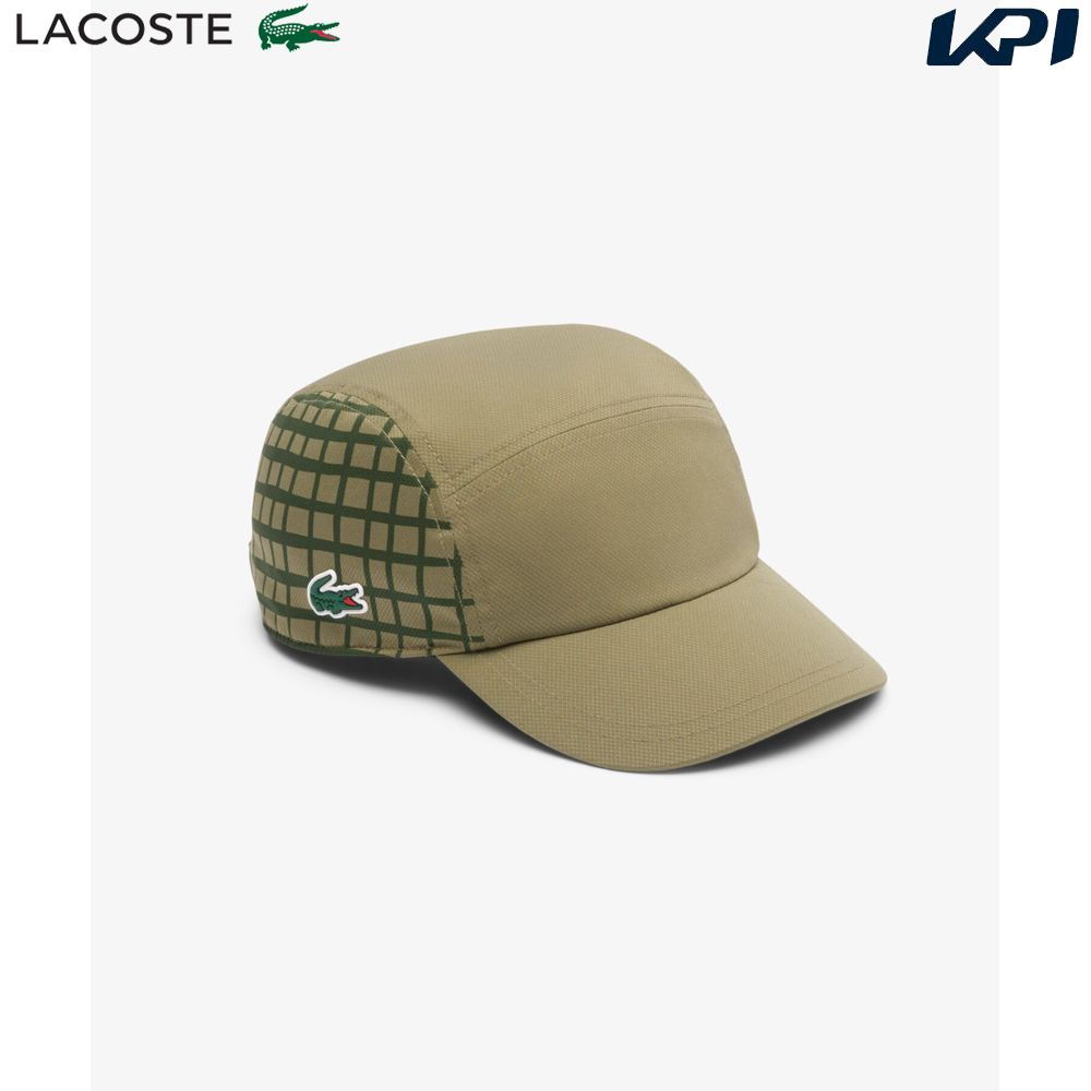 ラコステ LACOSTE テニスアクセサリー メンズ   グリッドサイドジェットキャップ RK4774-99-E9F 8月下旬発売予定※予約
