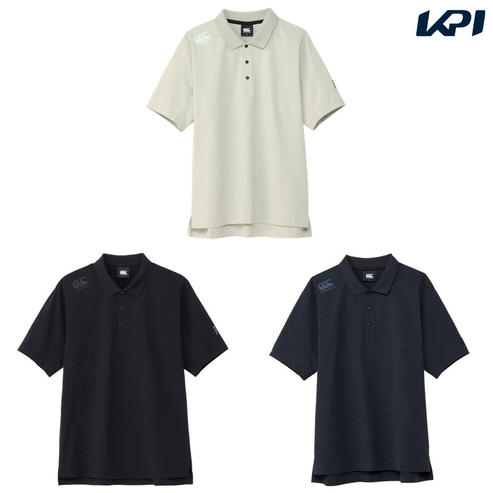 カンタベリー CANTERBURY ラグビーウェア メンズ   アールプラス　メディアポロ  RP325068B 2025SS