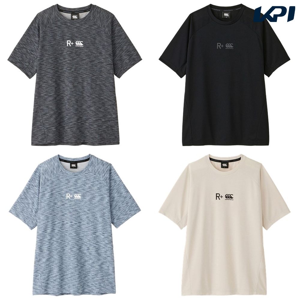 カンタベリー CANTERBURY ラグビーウェア ユニセックス   R+ WORKOUT TEE RP34087B 2024SS
