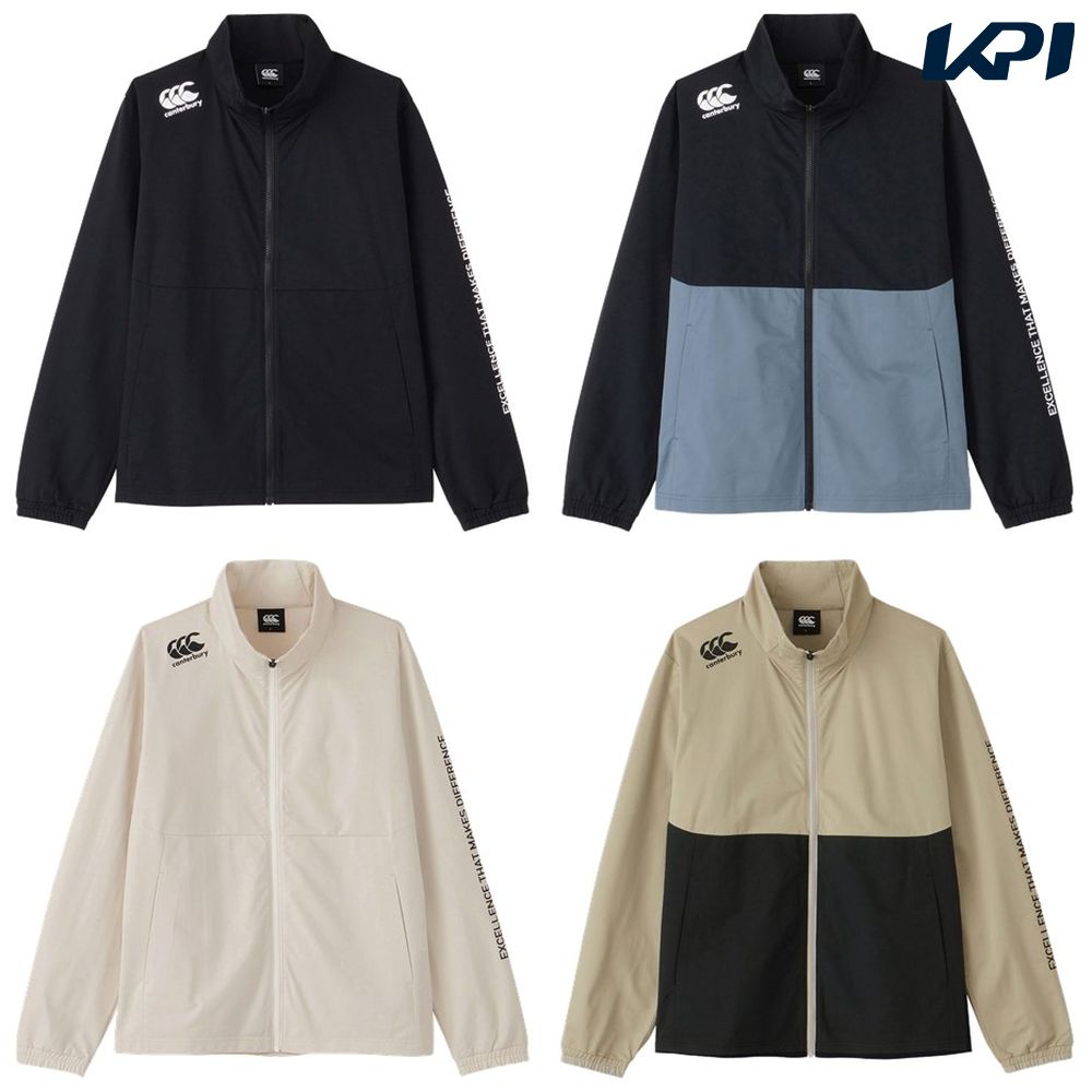 カンタベリー CANTERBURY ラグビーウェア ユニセックス   R+ DUAL JACKET RP74062B 2024SS