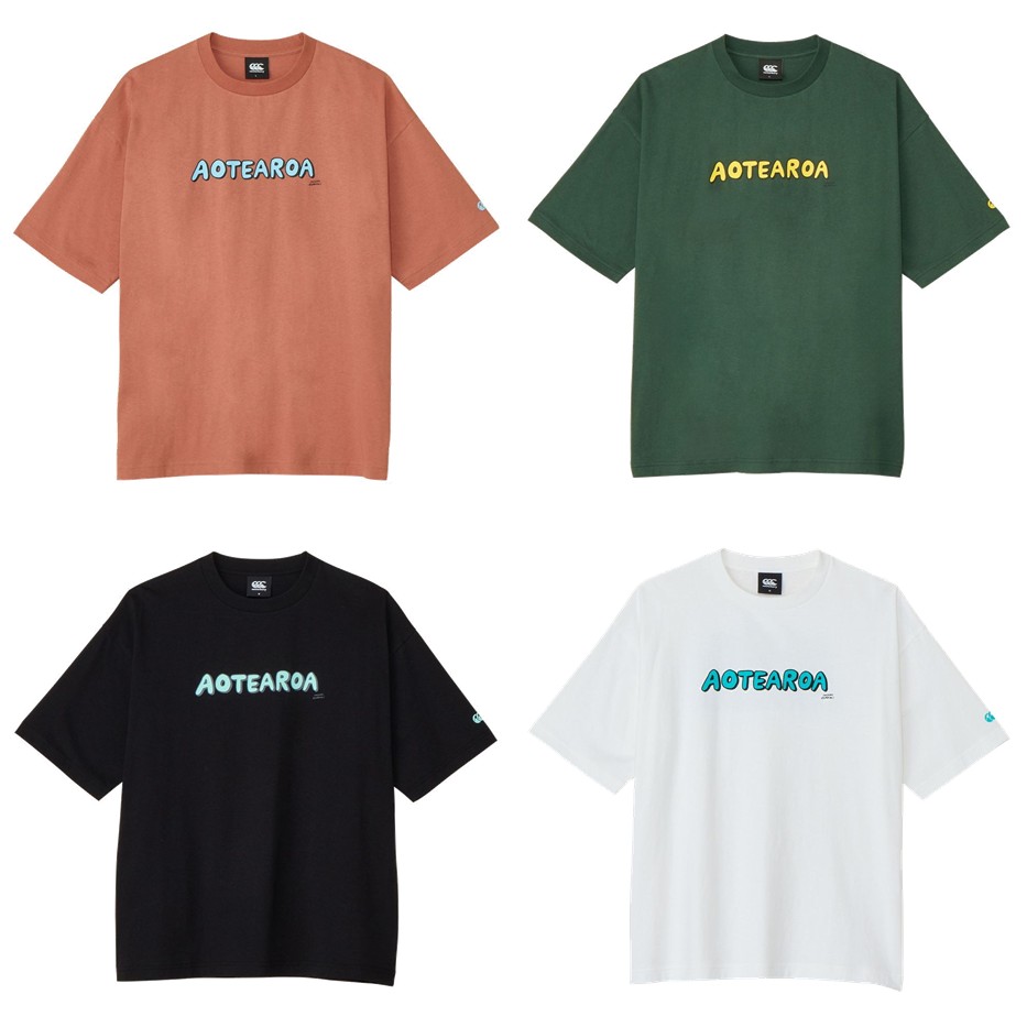 カンタベリー CANTERBURY ラグビーウェア ユニセックス   S/S TEE AOTEAROA RSU32618 2026SS