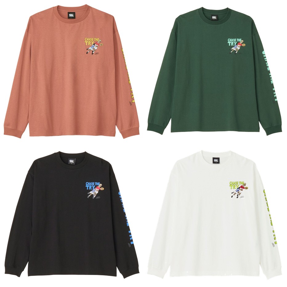 カンタベリー CANTERBURY ラグビーウェア ユニセックス   L/S TEE C THE TRY RSU42612 2026SS