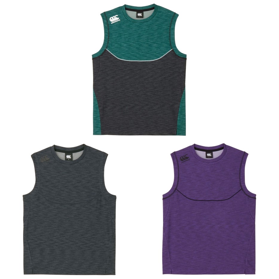 カンタベリー CANTERBURY ラグビーウェア メンズ   WORKOUT SLEEVELESS RTM32614 2026SS