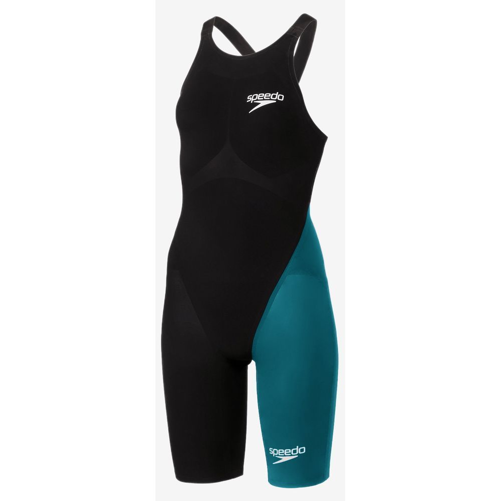 スピード Speedo 水泳水着 レディース   ファストスキンレーザーピュアグリントオープンバックニースキン / FS LZR GLINT O-KNE SCW12410F