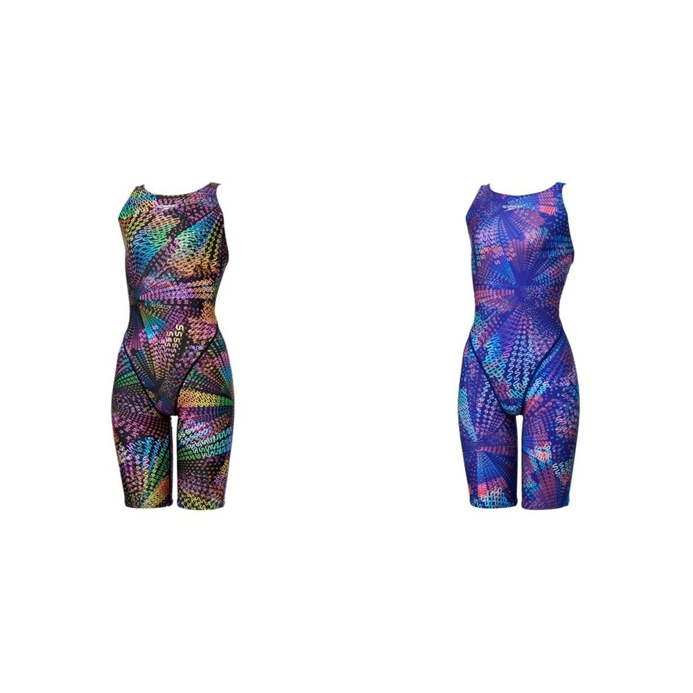 スピード Speedo 水泳水着 レディース   フレックスシグマニューセミオープンバックニースキン3 / FLEX SV S-OP KNEE3 SCW12608F