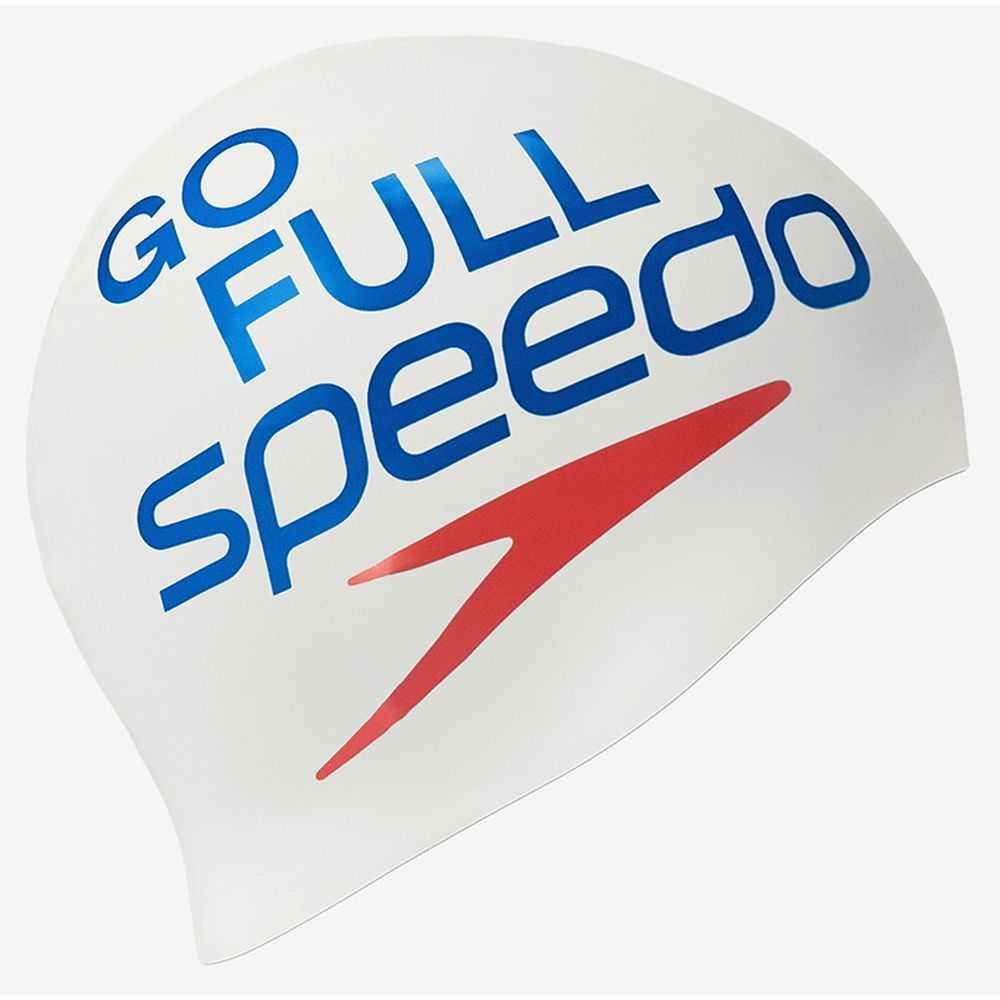 スピード Speedo 水泳キャップ・バイザー ユニセックス   PRINT SILICONE CAP SE12515-SW