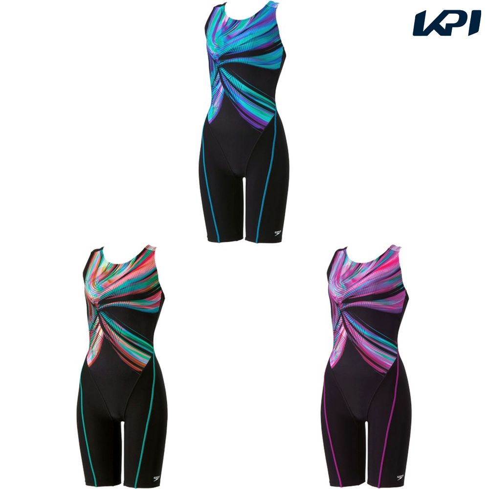 スピード Speedo 水泳水着 レディース   Obsidian Loosen Kneeskin SFW12502