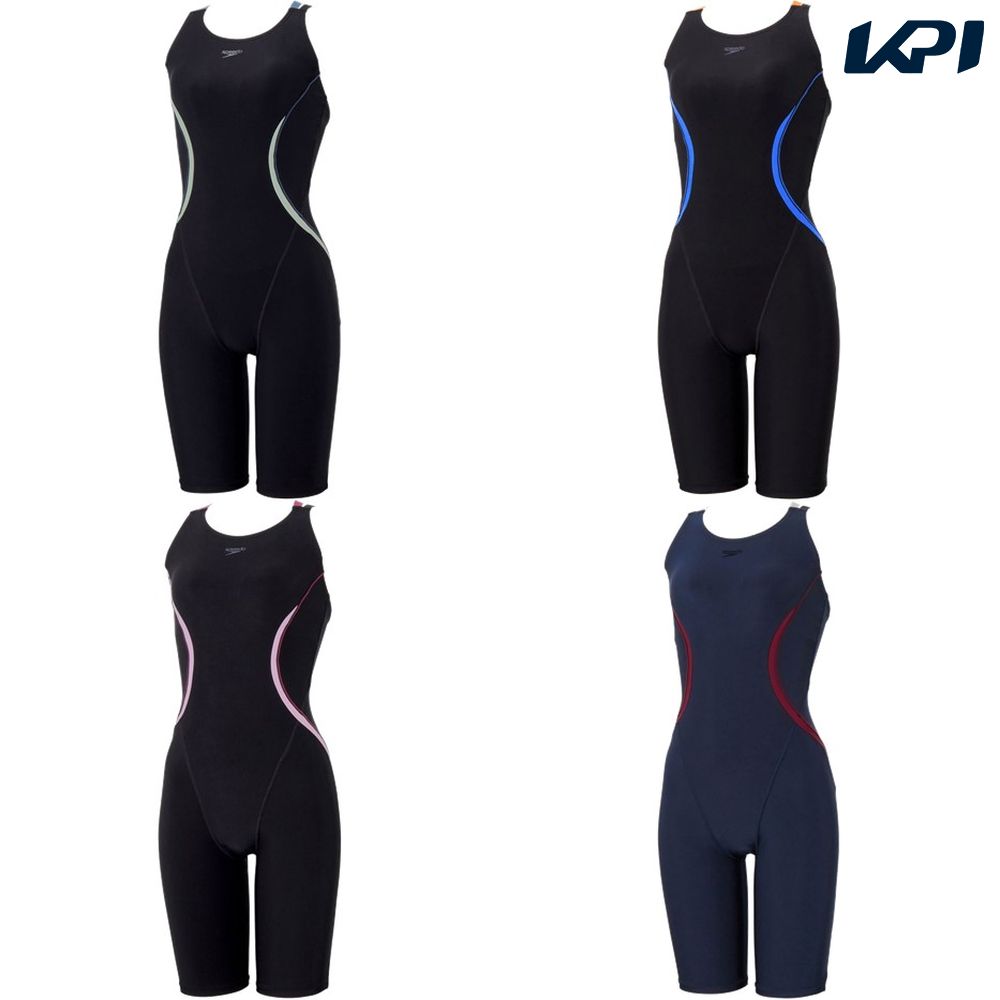 スピード Speedo 水泳水着 レディース   Oval Curvy Loosen Kneeskin SFW12510