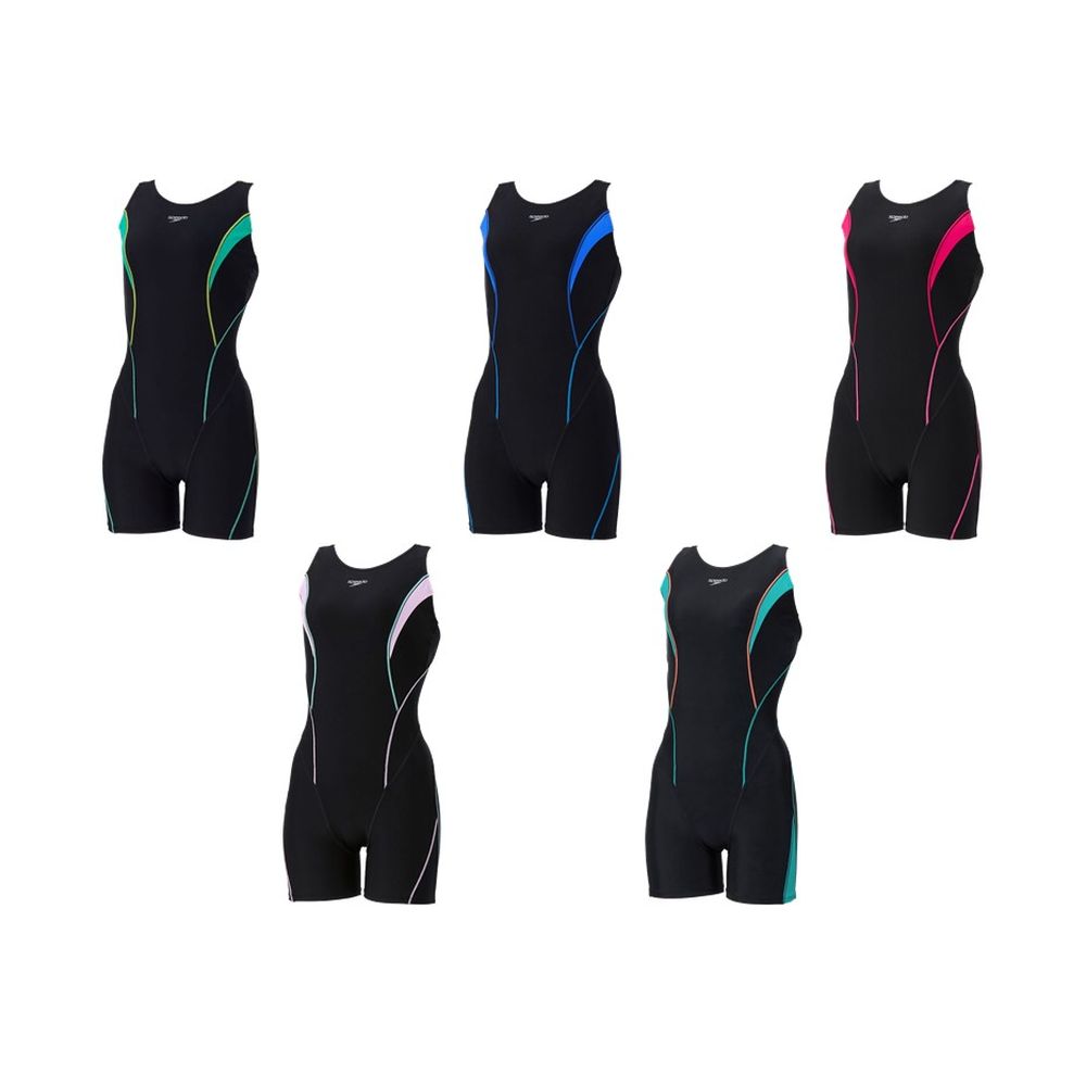 スピード Speedo 水泳水着 レディース   Feel Up Loosen Half Kneeskin SFW12561